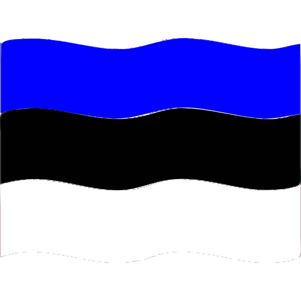 Flag of Estonia wave 2016081840