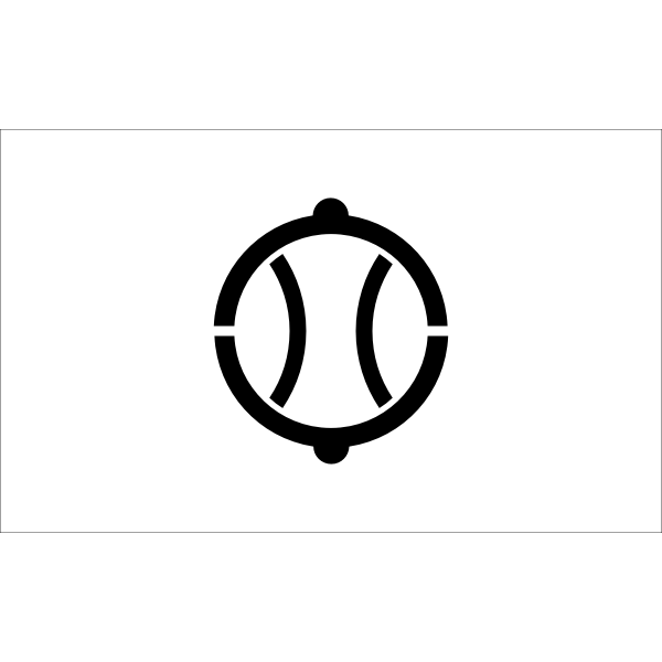 Flag of former Uwajima, Ehime