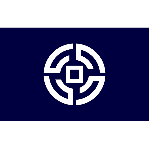 Flag of Kushiro town Hokkaido