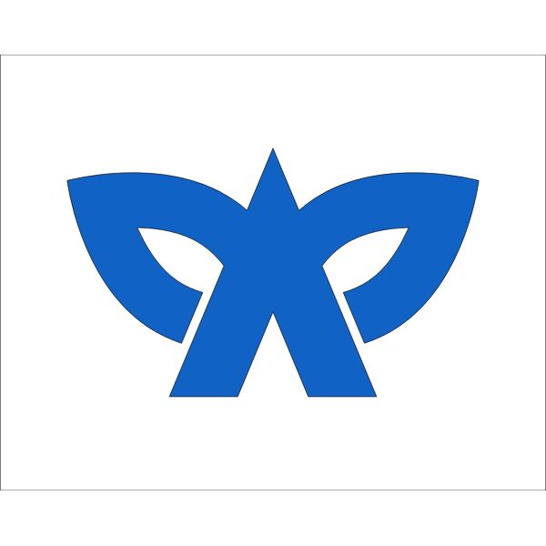 Flag of Okagaki, Fukuoka