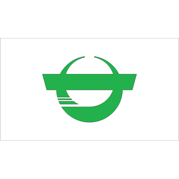 Flag of Saigawa, Fukuoka