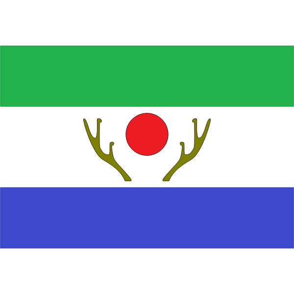 Flag of Shiokaoi Hokkaido other version