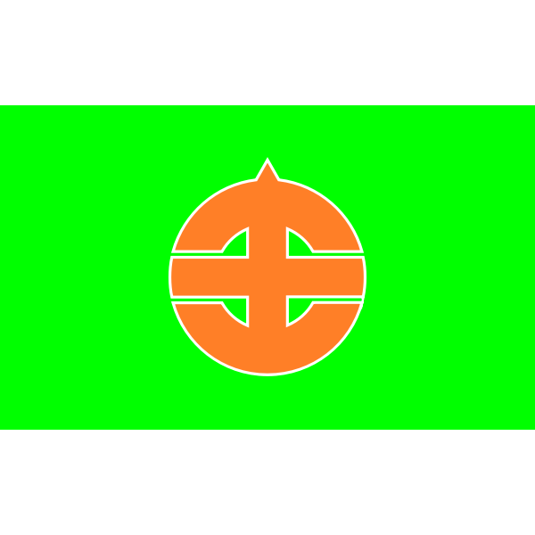 Flag of Tanushimaru, Fukuoka