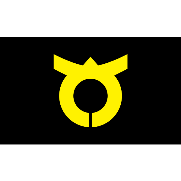 Flag of Wakamiya, Fukuoka