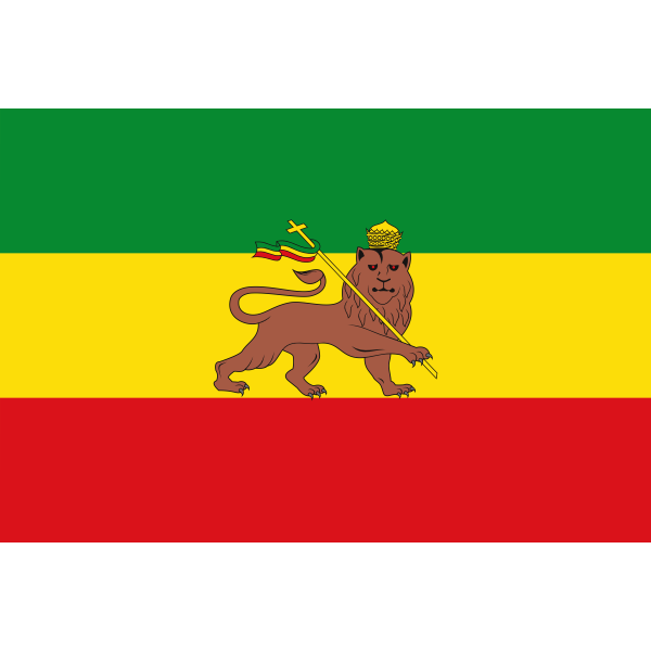 Old Flag of Ethiopia