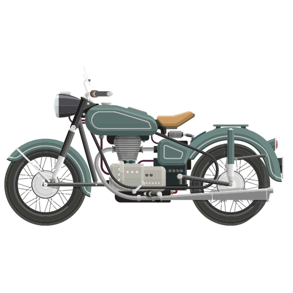 Download Classic Motorcycle Free Svg