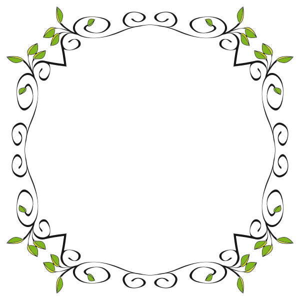 Free Free 300 Flower Border Line Svg SVG PNG EPS DXF File