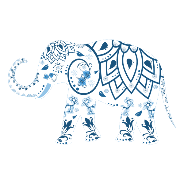 Free Free 131 Floral Elephant Svg SVG PNG EPS DXF File