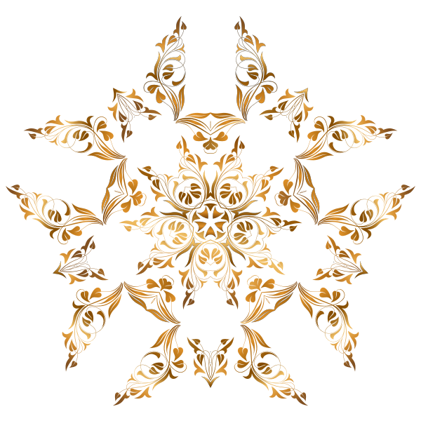 Starry golden design