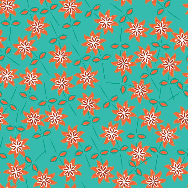 Floral Seamless Pattern 8
