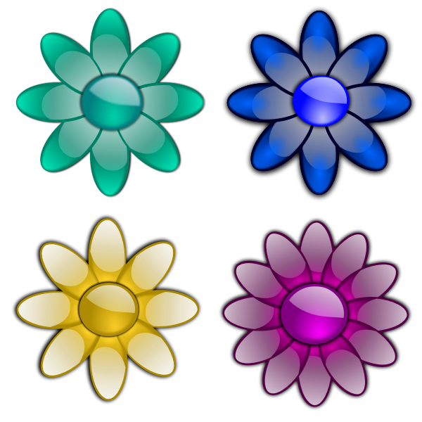 Free Free 242 8 Petal Flower Svg SVG PNG EPS DXF File