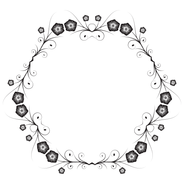 Free Free 112 Simple Flower Circle Svg SVG PNG EPS DXF File