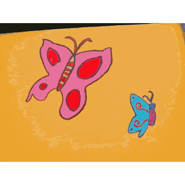 Found Mural Butterflies 3 2014111933