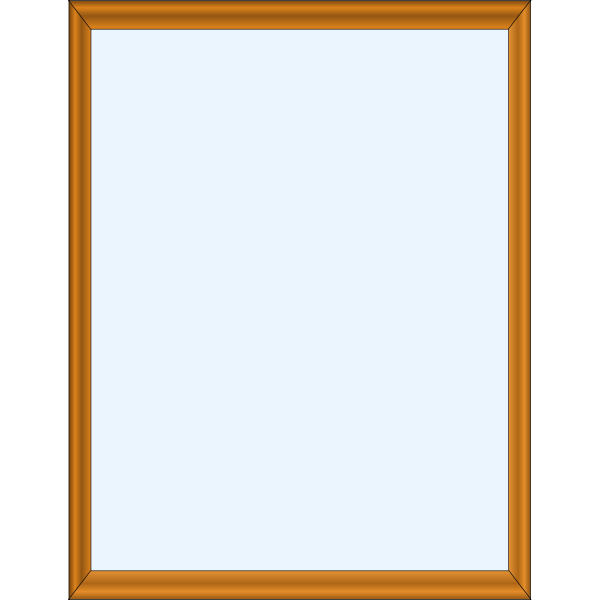 Mirror in a frame