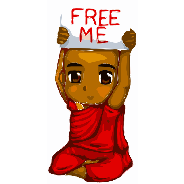 Free Tibet Monk 2016031048