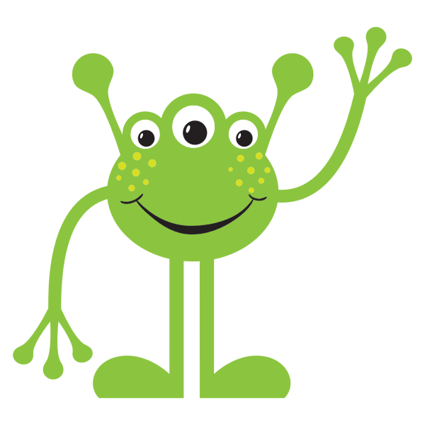 Friendly alien | Free SVG