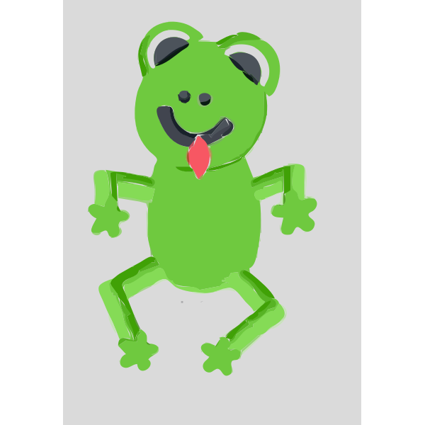 Frog with tongue 2015090448