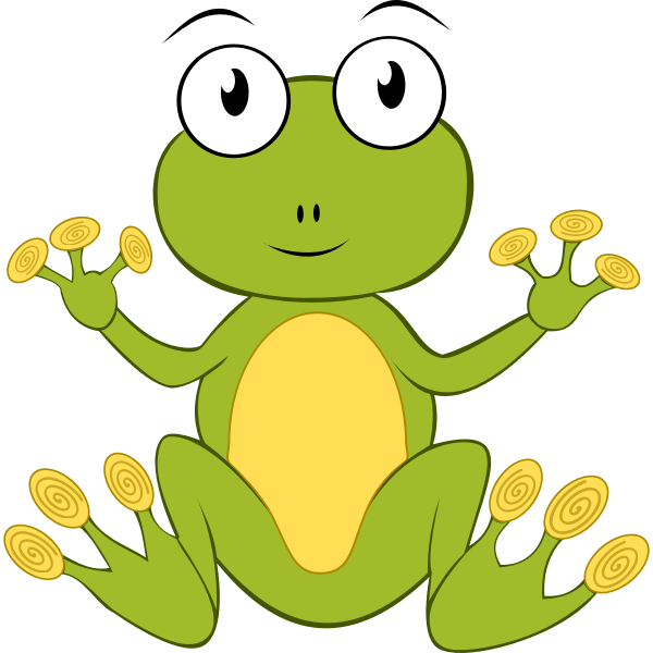 Frog vector graphics