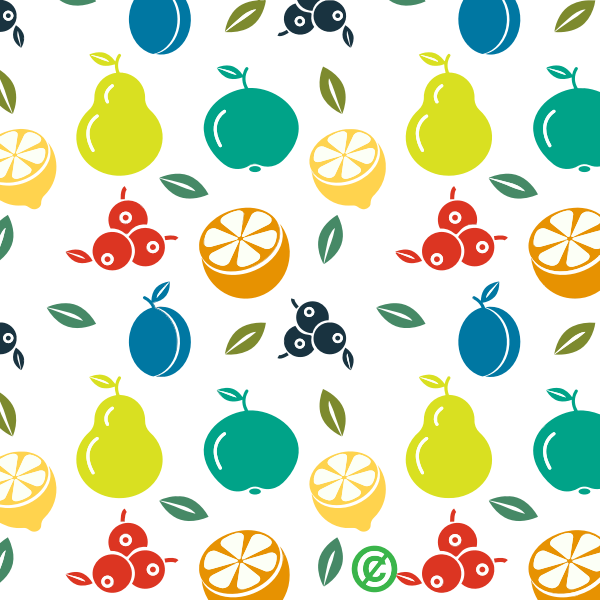 Download Fruit Pattern Free Svg