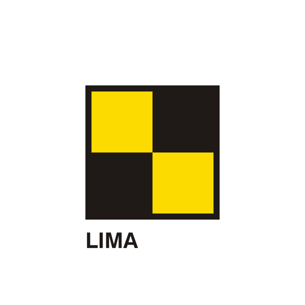 Black and yellow naval flag