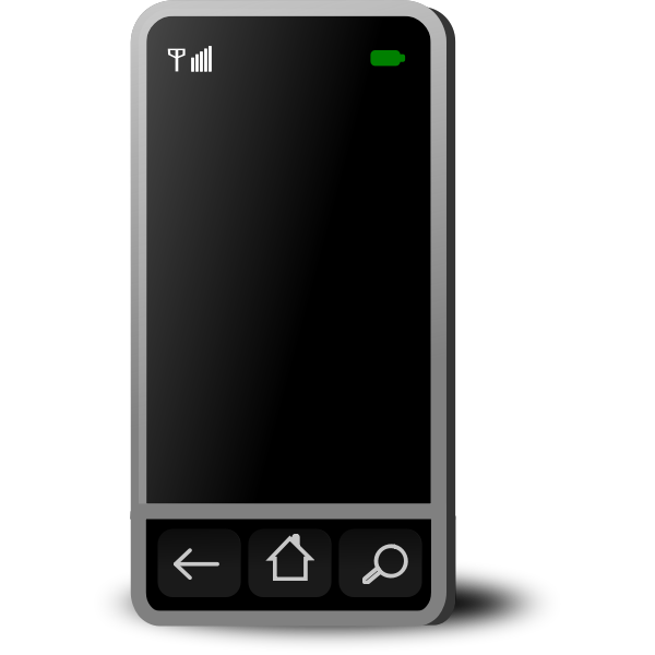 Download Smartphone vector image | Free SVG