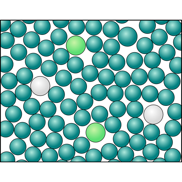 Gemisch Teilchenmodell Loesung Salz