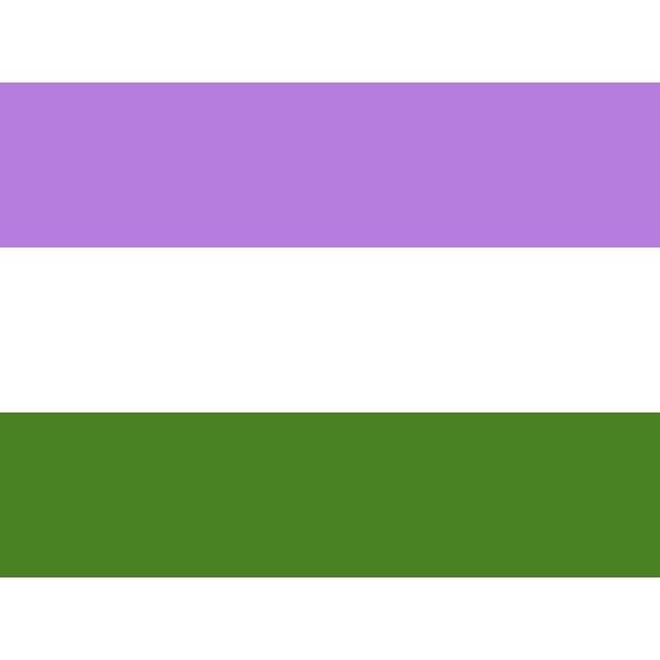 Genderqueer flag pride | Free SVG