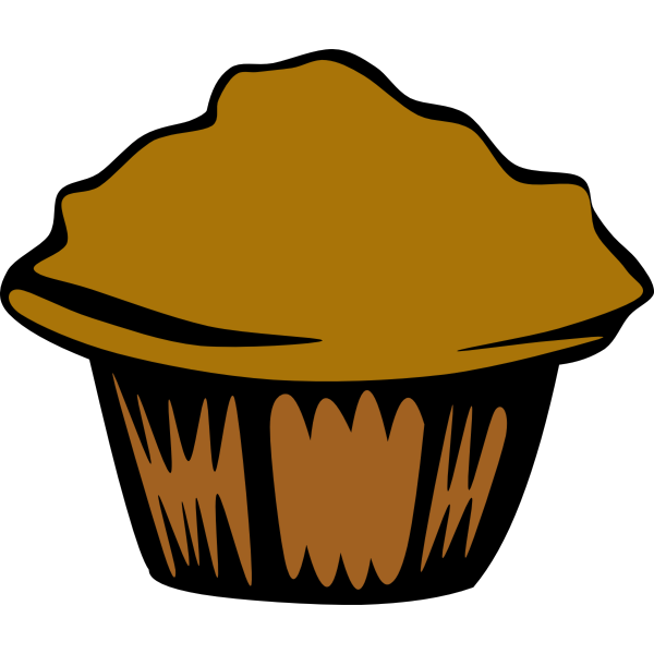 Vector Illustration Of Muffin Free Svg