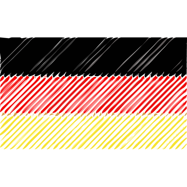 German flag linear 2016083024