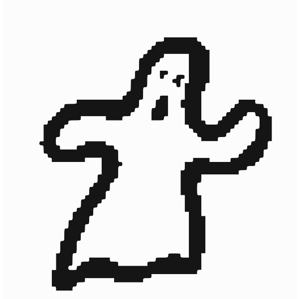 Scary ghost | Free SVG