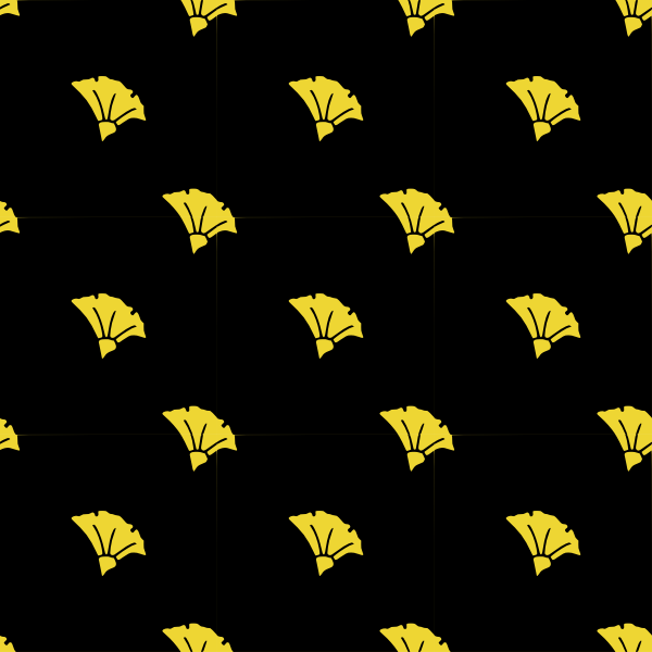 Ginkgo leafs pattern