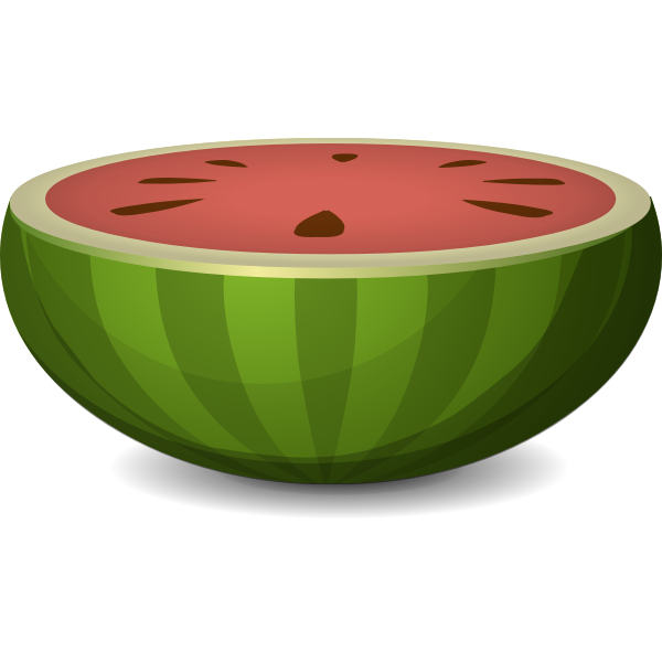 Watermelon half
