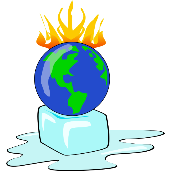 Illustrated Global Warming Page Border | Twinkl Resources