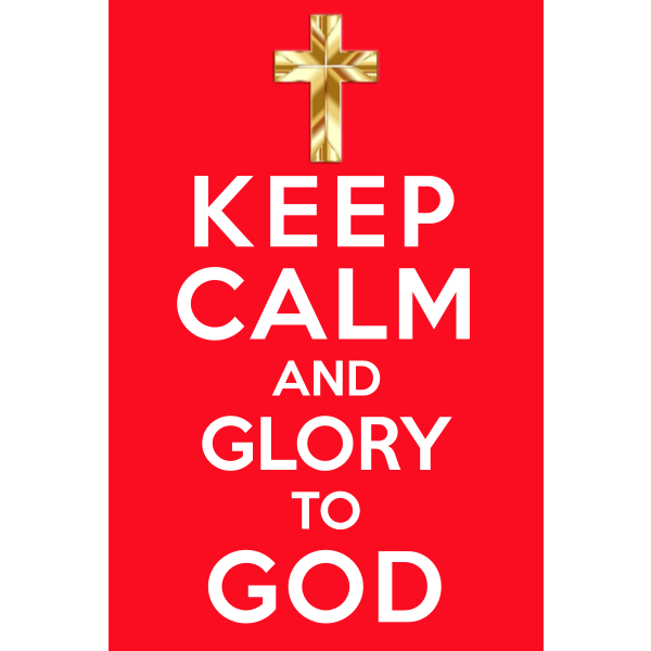 Glory To God II | Free SVG