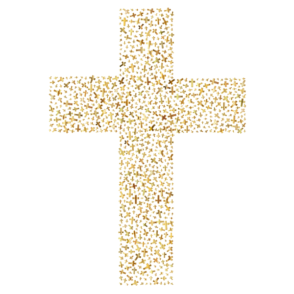 Gold Cross Fractal