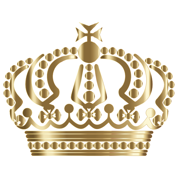 Royal Crown Silhouette | Free SVG