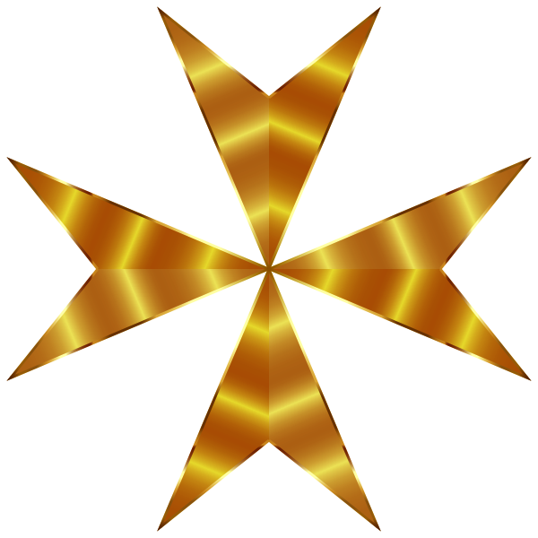 Gold Maltese Cross Mark II Enhanced