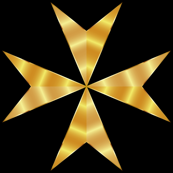 Gold Maltese Cross Mark II