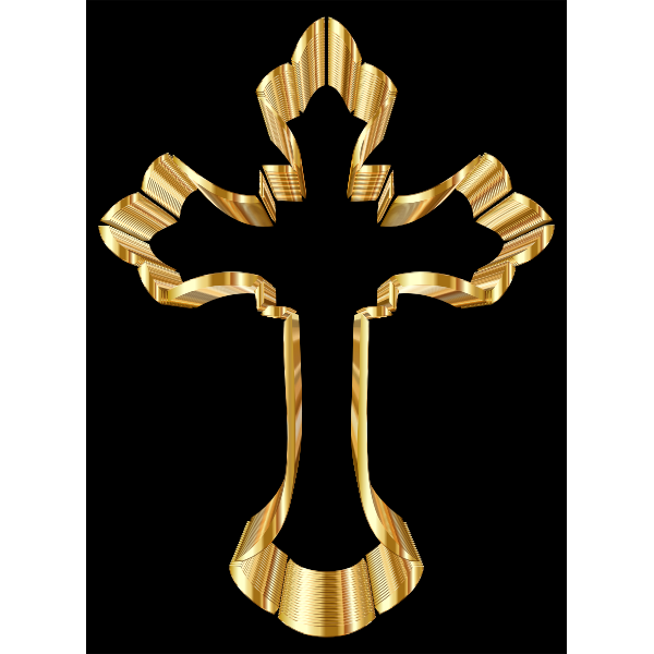 Golden Cross-1578674903 | Free SVG
