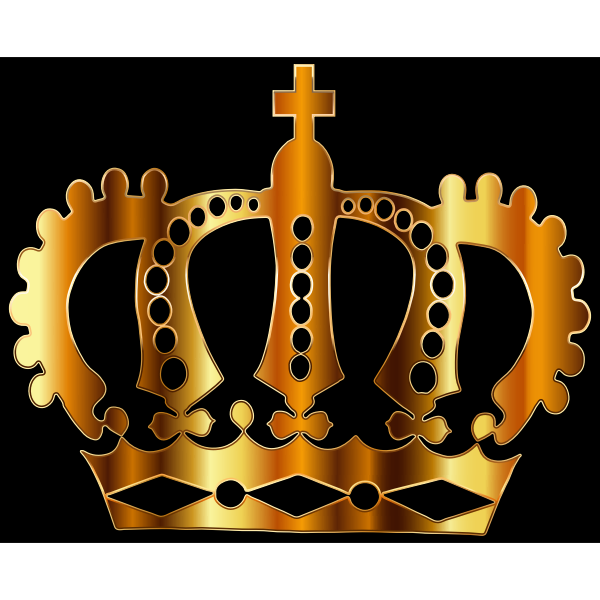 Royal Crown Silhouette | Free SVG