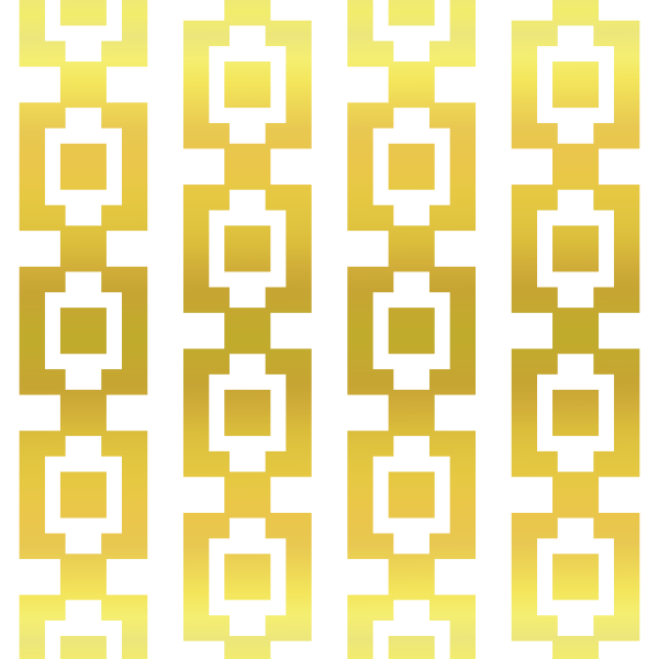 Gold Square Pattern