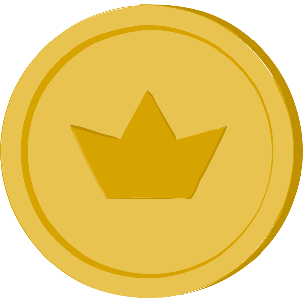 Gold Coin Free Svg