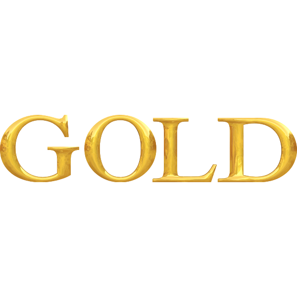 ''Gold'' typography