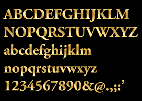 Gold Alphabet Images - Free Download on Freepik