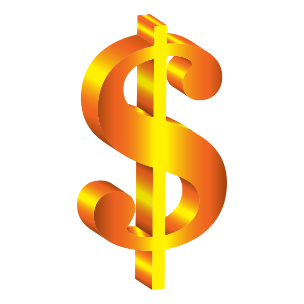 dollar sign transparent