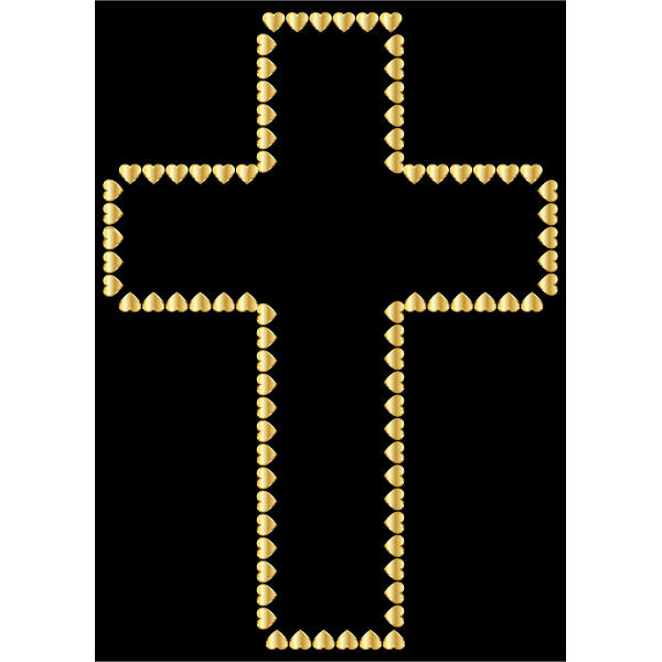 Golden Cross Hearts