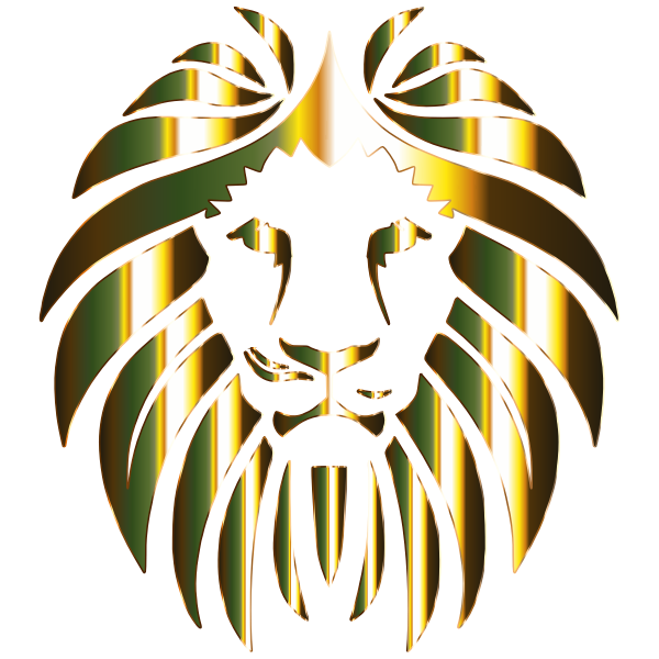 Golden Lion 6 No Background | Free SVG