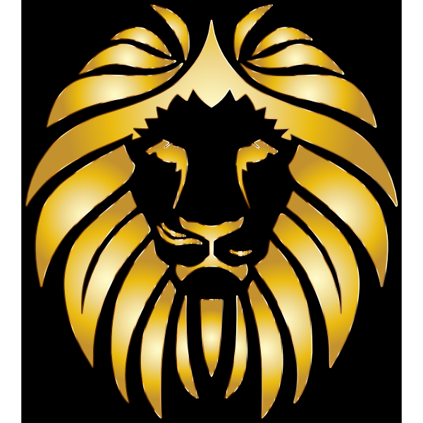Golden Lion 8 | Free SVG