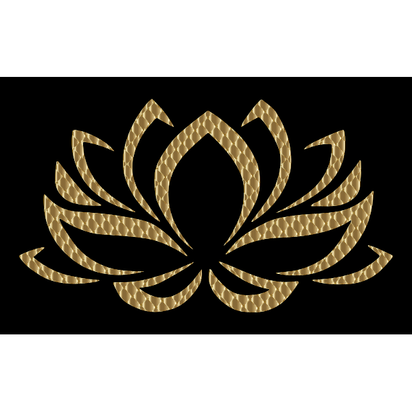 Golden Lotus Flower 4