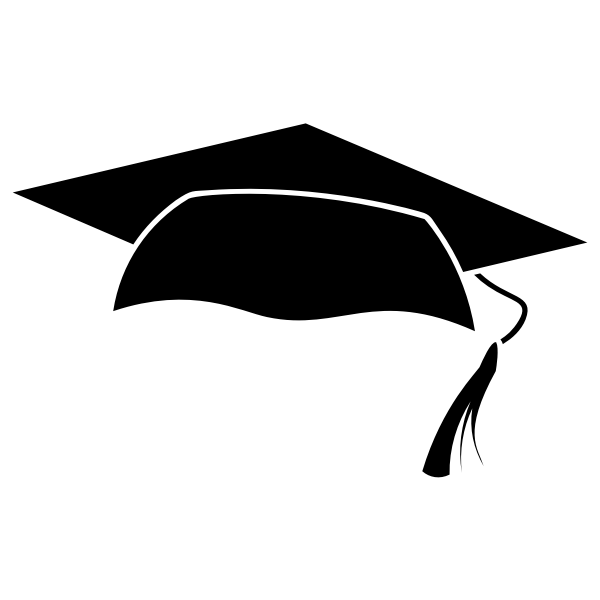 Download Graduation Cap Silhouette Free Svg